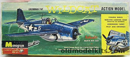 Monogram 1/48 Grumman F4F Wildcat - Four Star Issue, PA66-98 plastic model kit